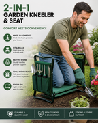 GardenEase™ 2-in-1 Kneeler & Seat with Tool Kit