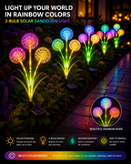 GlowBloom™ Solar Dandelion Garden Lights