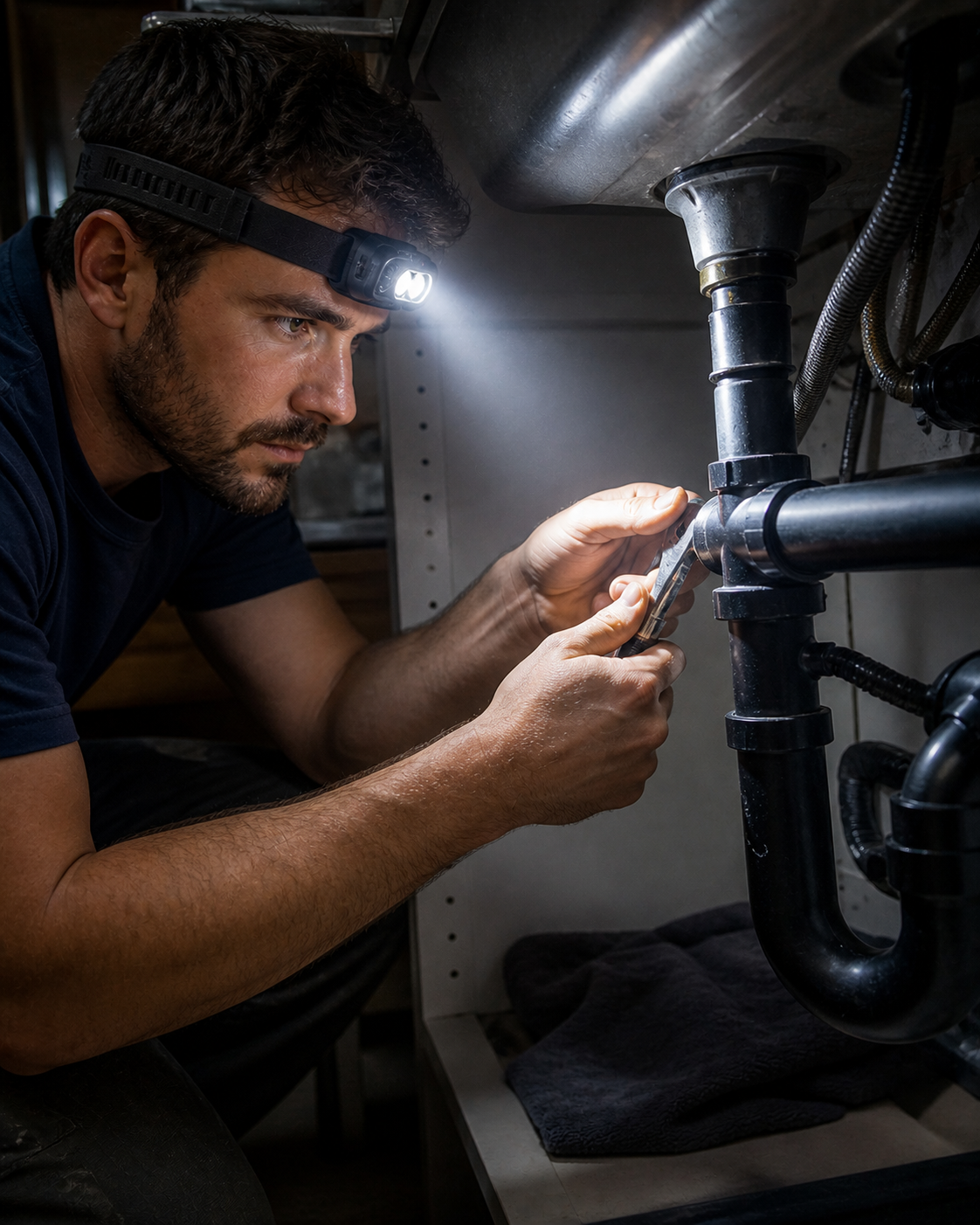 LumaBeam™ Rechargeable Outdoor Headlamp