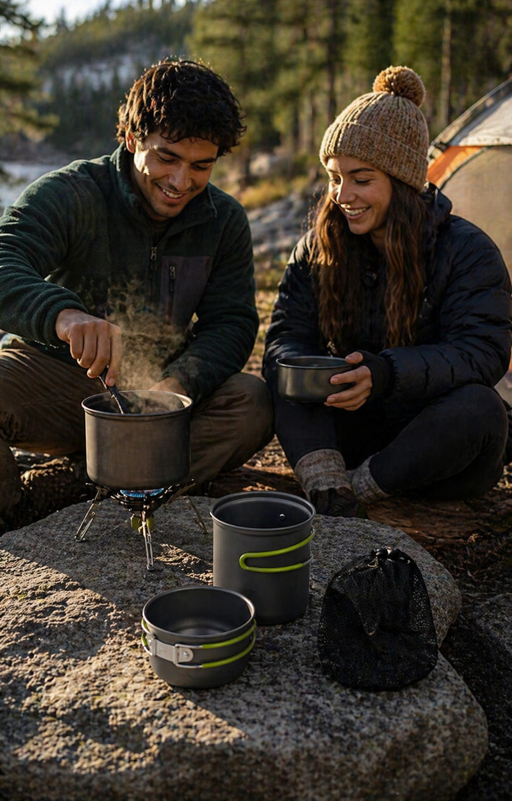 CampChef™ Portable Non-Stick Cookware Set