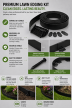EdgePro™ Flexible Lawn Edging Kit (10M)
