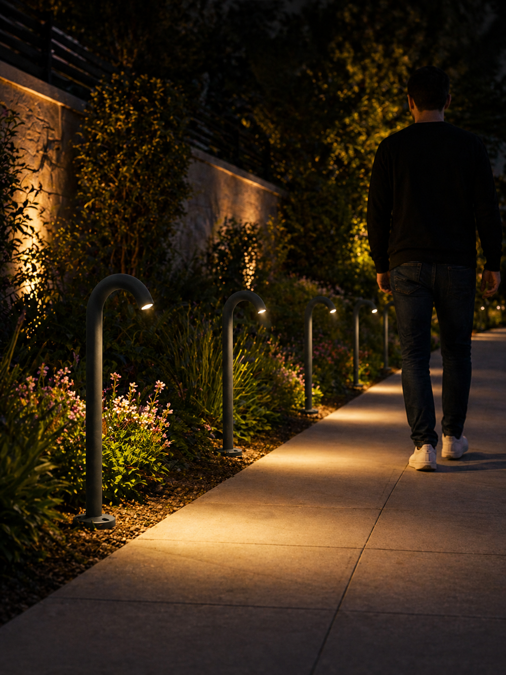GlowPath™ Waterproof Outdoor Lawn Lamp
