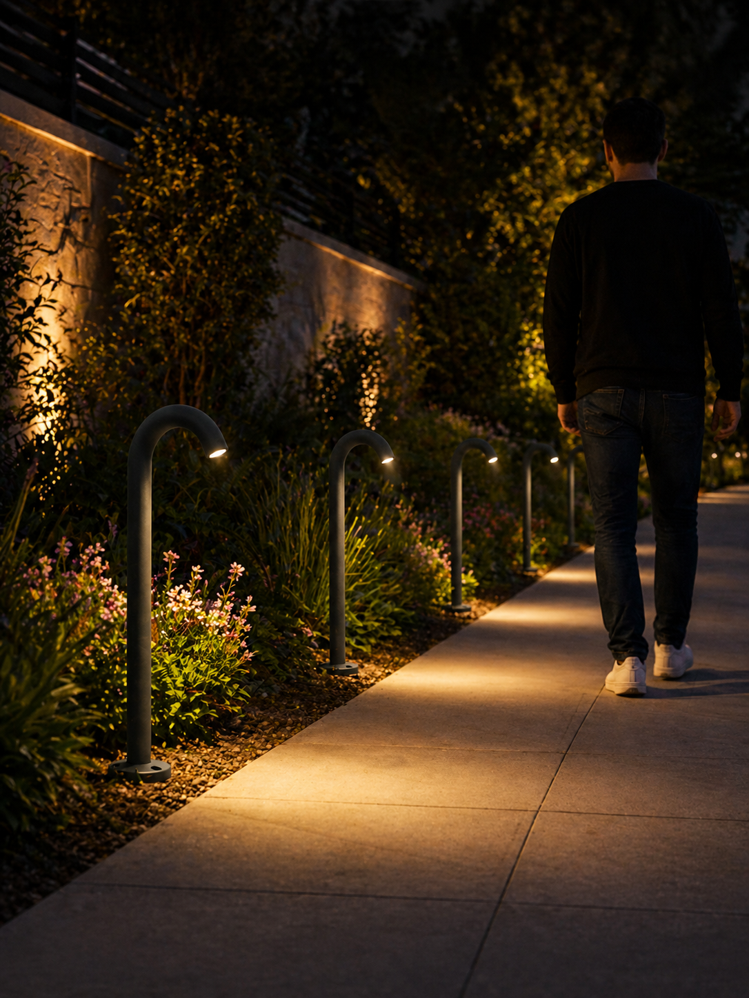 GlowPath™ Waterproof Outdoor Lawn Lamp