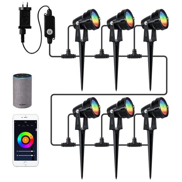 GlowSync™ Bluetooth Garden Projection Light